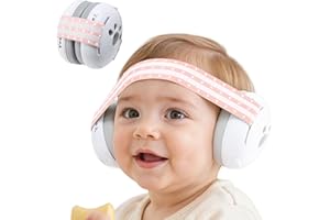 Yoofoss Baby Ear Muffs Noise Protection for Infant and Babies Up to 36 Months - Noise Cancelling Headphones for Ear Protection, Sleep, Travel Baby Essentials