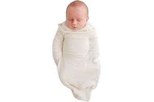 Swaddelini Organic Cotton Swaddle Sleep Sack (6-12 pounds)