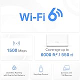 MERCUSYS AX1500 Whole Home Mesh WiFi 6 System Halo H60X 3-Pack view 3