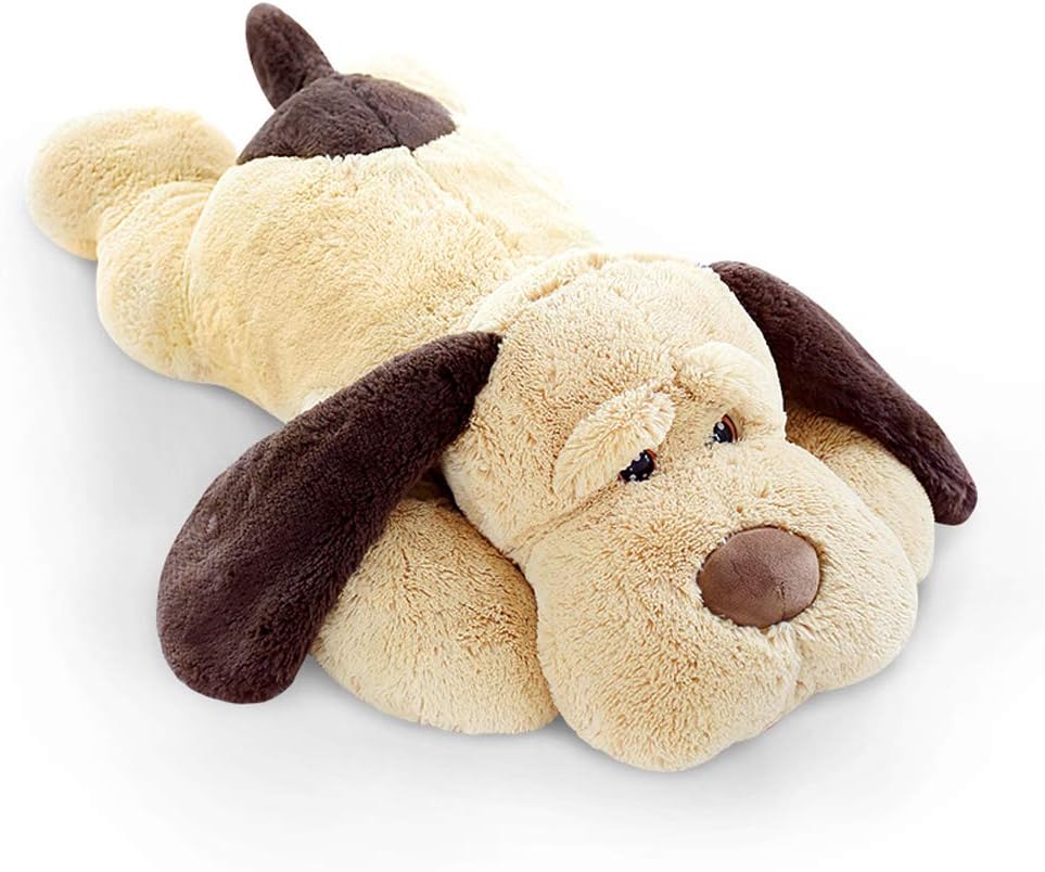 Large Dog Plush Hugging Pillow,Soft Big Dogs Stuffed Animal Toys Giant Puppy Gifts for Kids (31 inch)