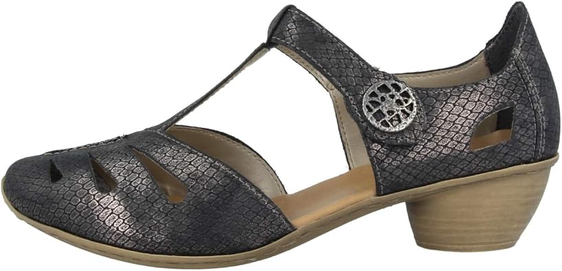 rieker heeled sandals