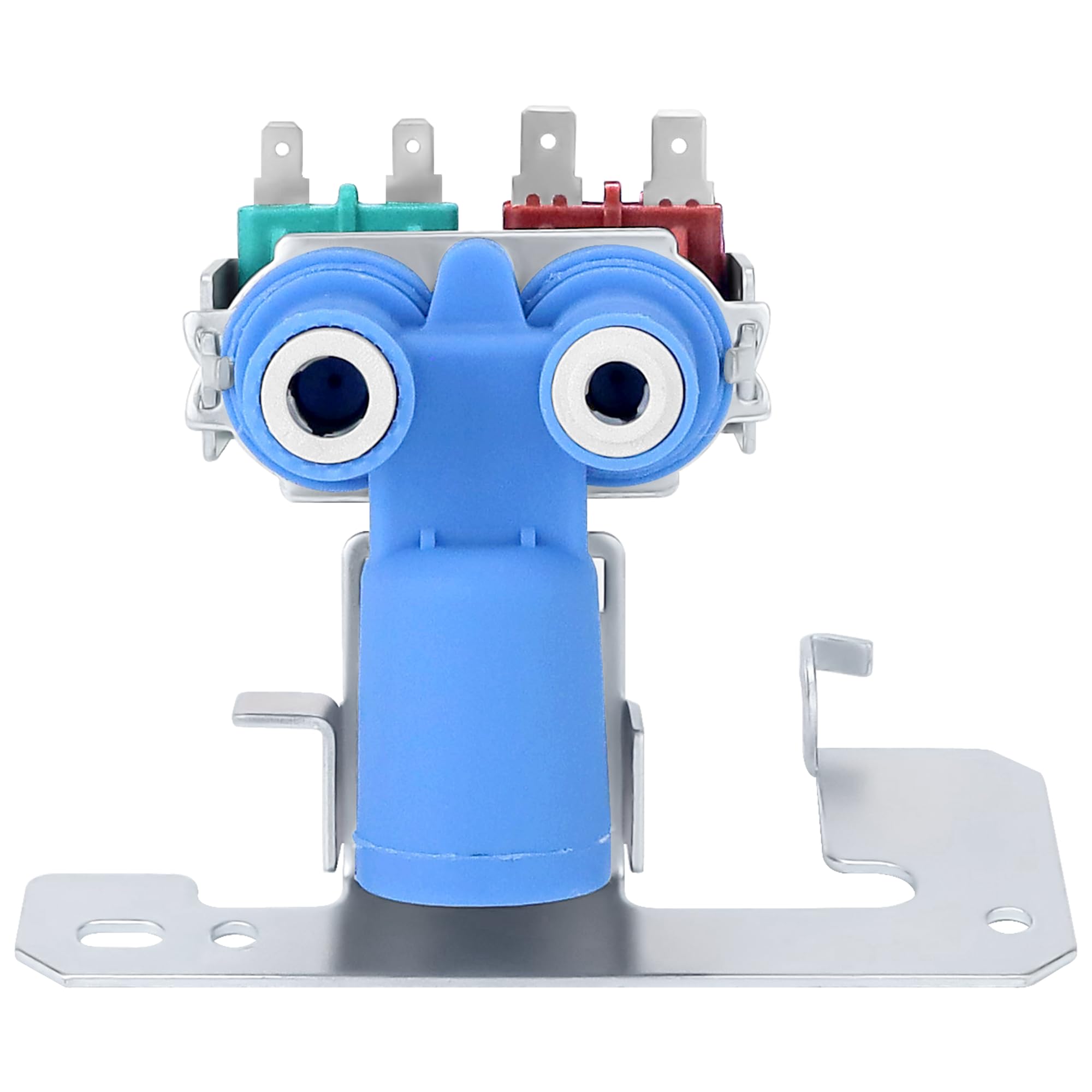 Photo 1 of AMI PARTS WR57X33326 WR57X10032 Refrigerator Water Inlet Valve WR57X33326 Dual Solenoid Valve Fit for ge Refrigerator replace WR57X10040 ap3192626 WR57X10064