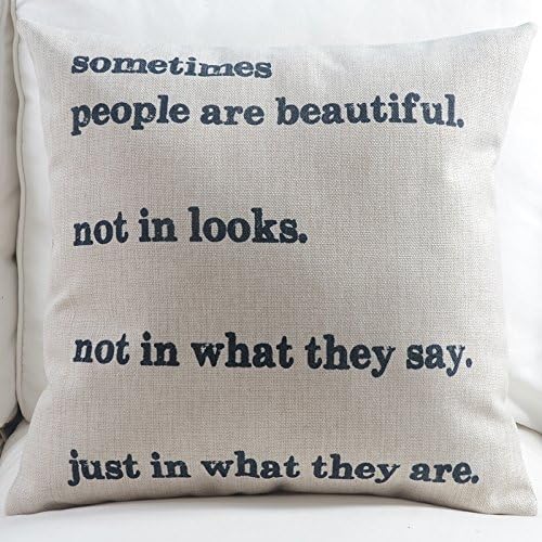 Hoobor House Minimalist Modern Scandinavian Cotton Linen Throw Pillow Cushion For Your Living Room Sofa Car Seat?45X45Cm?Mq0106