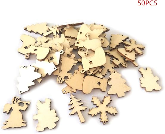 Lavoretti Di Natale In Legno Fai Da Te.Fysless Diy Chip Decorare L Albero Di Natale Lavoretti Fai Da Te Regalo Simpatico E Semplice Decorazione Per Albero Di Natale In Legno Amazon It Casa E Cucina