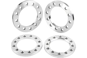 GAsupply 6x5.5 6x135 6x139.7 Universal Wheel Spacers, Fit for Silverado/Suburban/Sierra 1500 Yukon 1500 Tacoma (Only 6 Lug) 4-Runner, 110mm Hub Bore, 4PCS 1/2" 12mm Forged Universal Spacer Adapters