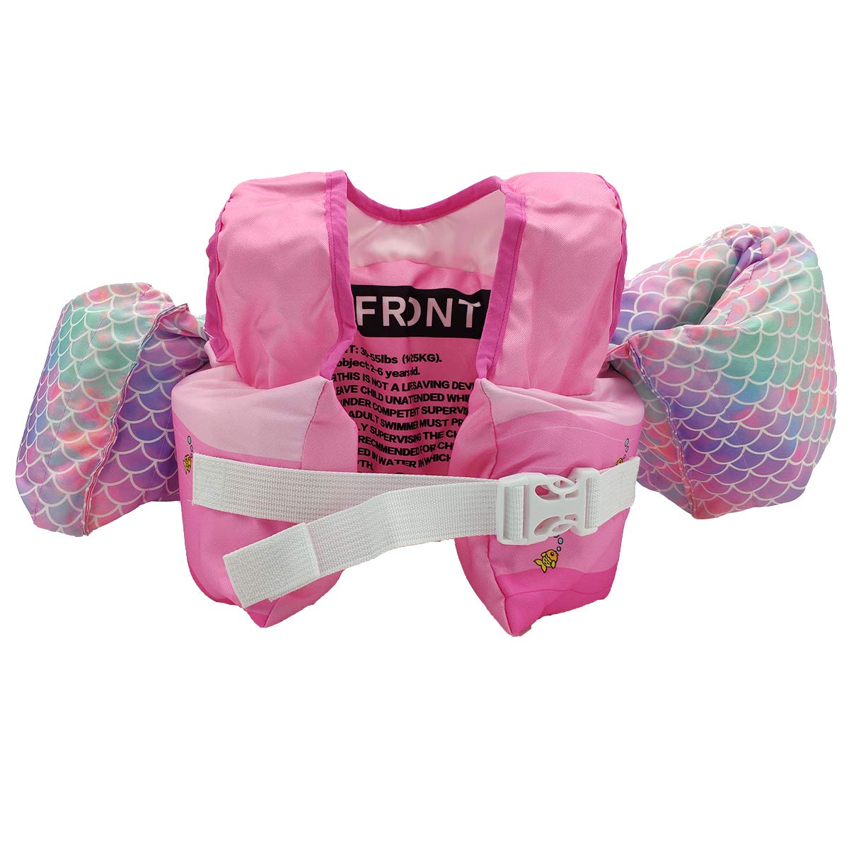 Silfrae Swim Vests Swim Belt Flotation Jacket Learn to Swim Device Toddler Floaties Device for