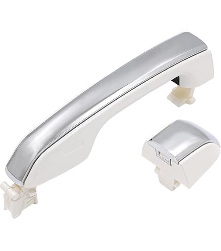 Amazon.com: Wyrxalon Rear Left Pearl White Outer Door Handle 69210