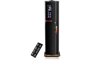 LET'ME 2.64Gal Humidifiers for Bedroom Large Room, Warm and Cool Mist up to 500ft², Top Fill Diffuser Ambient Light, 3 Mist Modes, 24H Timer, 35dB Quiet Humidifier for Home Office Plants