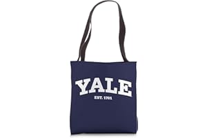 LICENSE CHAMPS Yale Bulldogs | Official University NCAA Merch | YALE008 Tote Bag