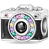 Pandach 925 Sterling Silver Charms Beads for Bracelets and Necklaces Butterfly and Headphones Pendants Clover Charms Jewelry Gift for Women