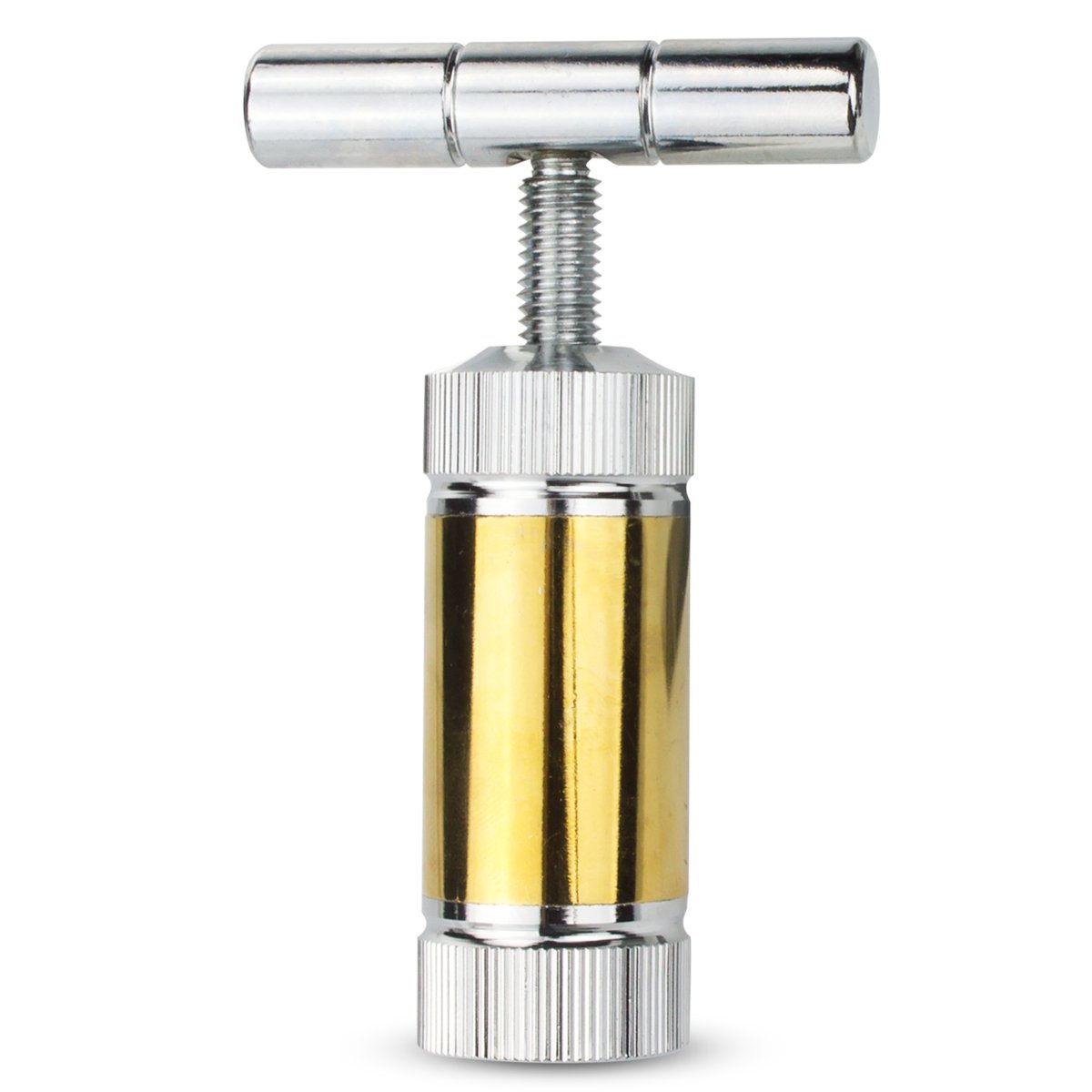 T Press 3.5" Tool Pollen T Press Heavy Duty Metal T Shape, Spice Pollen