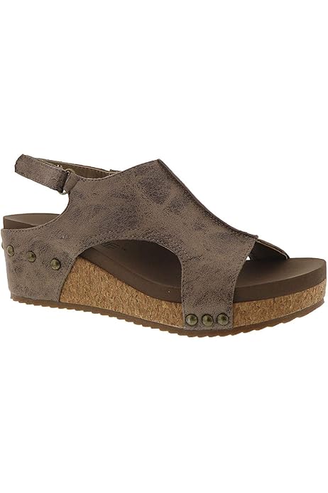 corkys volta wedge sandal