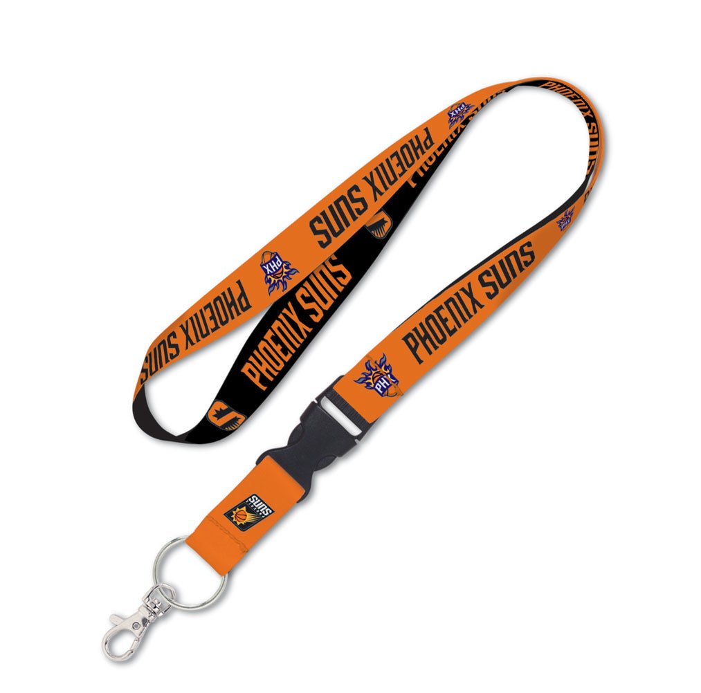 NBA Phoenix Suns Lanyard with Detachable Buckle 1 Inch