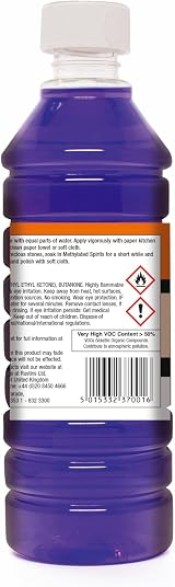 Rustins Methylated Spirit Cleaning Degreasing 250ml 500ml view 3
