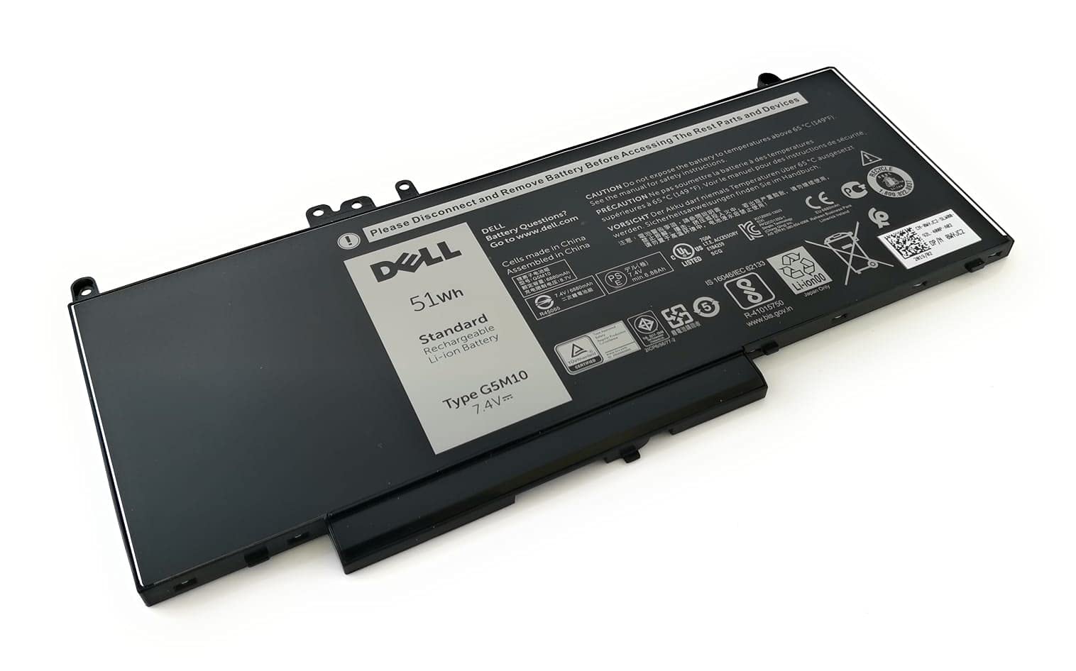 DELL WYJC2 notebook spare part Battery