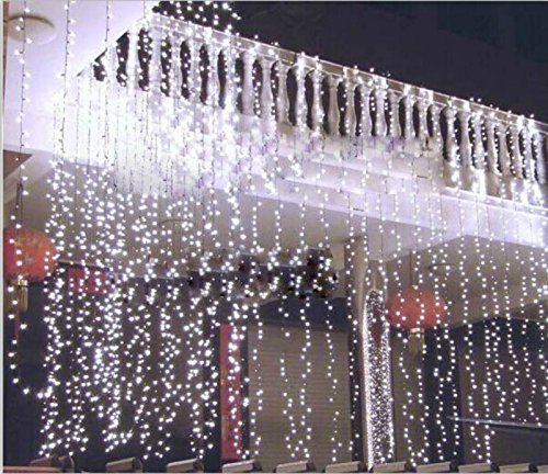 Lightess 600 led christmas string fairy outdoor or indoor curtain…