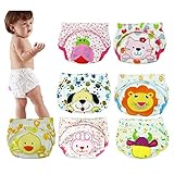 6 Pack Baby Girl Boy Toliet Pee Potty Training Pants Diaper Nappy Underwear
