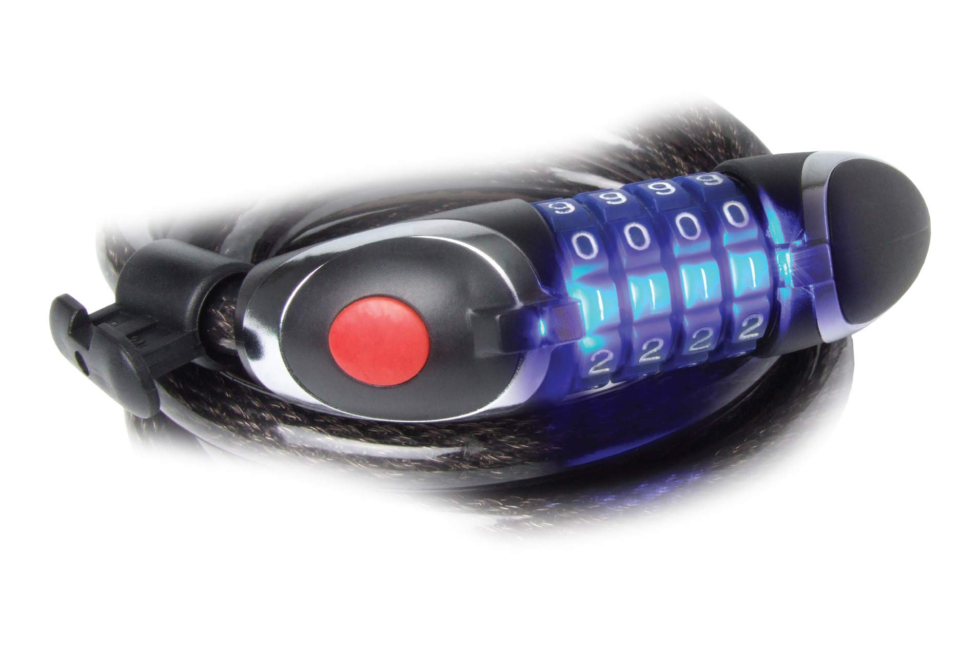 Sterling 1218C Combination Locking Cable with LED