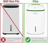 Spares2go HEPA Filter for Meaco 20L 20LE Dehumidifier 3 Pack view 3