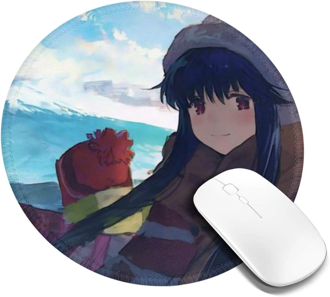 Amazon ゆるキャン アニメ 丸型 マウスパッド ゲーミングマウスパッド パソコン 周辺機器 光学式マウス対応 オフィス自宅兼用 防水 洗える 滑り止め 高級感 耐久性が良い 人気 かわいい 個性 使いやすい マウスパッド 0 3cm Baseballtv マウスパッド 通販