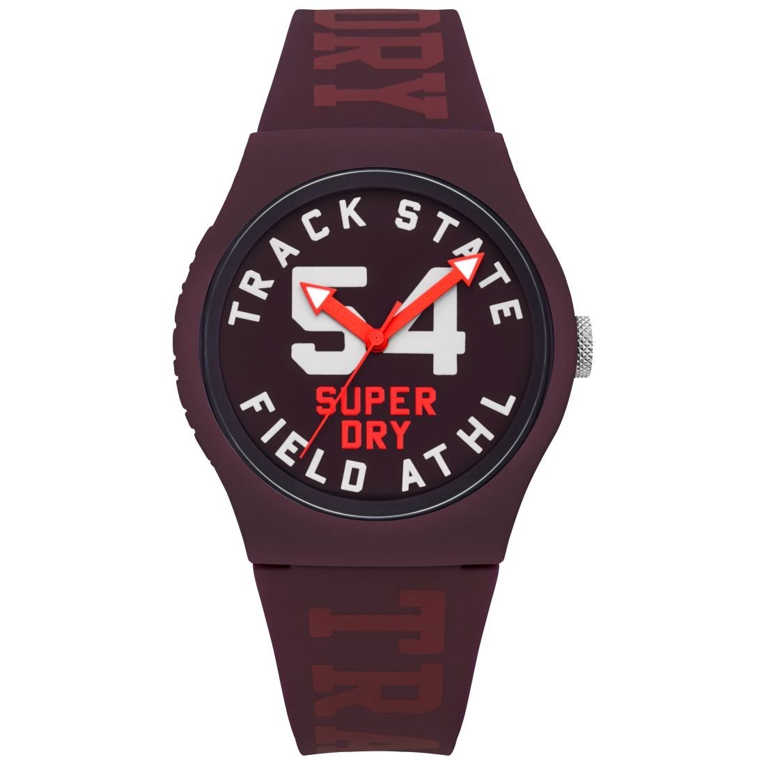Superdry Women's Analog Quartz Watch with Silicone Strap SYL182RR