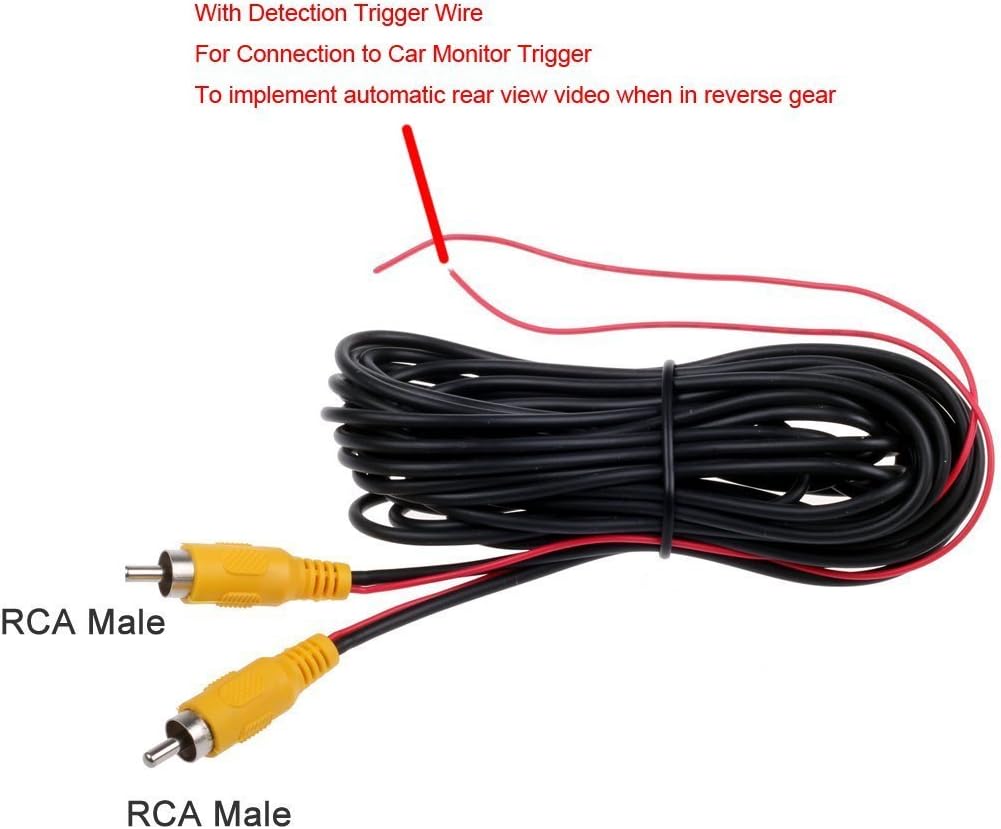 Cocar Car Auto Screw Mount HD CCD Rear View Backup Camera 170 Degree View Angle - Mirrored Image w/Grid Lines - 4 Infrared Lights Night Vision - Image 5