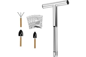 Long Lasting Stainless Steel Soil Sample Probe for Agricultural Professionals and Environmental Scientists