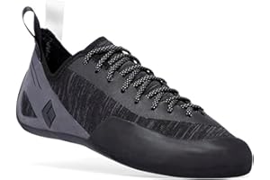 Black Diamond Mens Climbing Shoes,Flat Equipment - Momentum Climbing Shoes - Men's - Black-Anthracite - 12