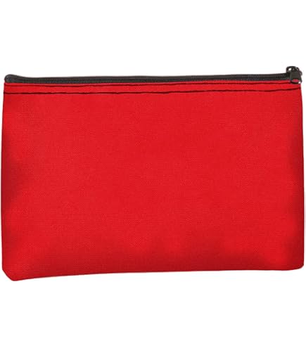 Amazon.com: 14 oz Black Canvas Zipper Bags 12 x 8 Inch – Heavy