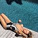 Bikini Set,FUNIC Women One Piece Swimsuit Push Up Padded Bikini Swimwear Bathing (Large, Black)