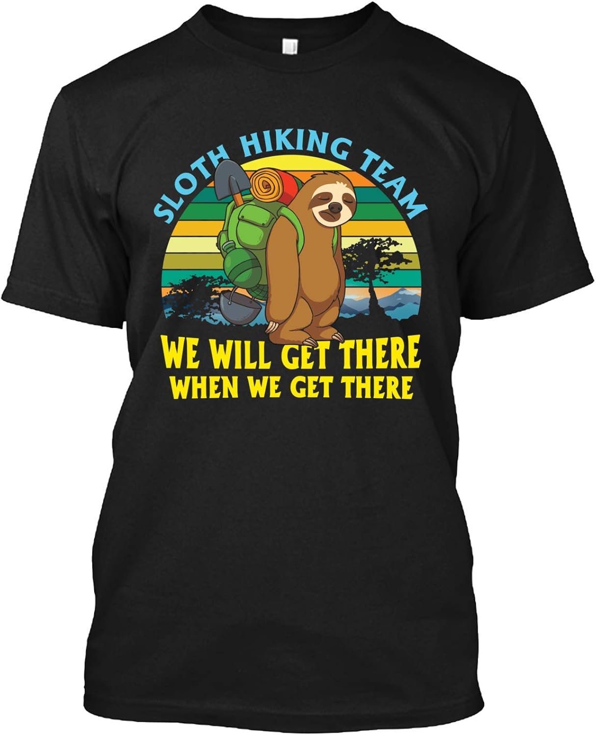 sloth hiking team amazon