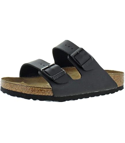 Amazon.com | ZURICH Zurich Wide Black, Black, 24.5 cm | Slides
