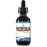 Secrets of the Tribe Lungwort Tincture Alcohol-Free Liquid Extract, Lungwort (Pulmonaria officinalis) Dried Leaf (2 FL OZ)