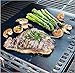 LOOCH Grill Mat Set of 6 - Non-Stick BBQ Outdoor Grill & Baking Mats - Reusable and Easy to Clean - Works on Gas, Charcoal, Electric Grill and More - 15.75 x 13 Inch
