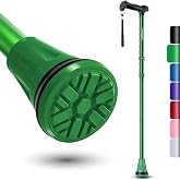 REHAND Walking Cane - Foldable, Adjustable, Collapsible Walking Canes for Men &amp; Women, Heavy Duty All Terrain Tip, with Travel Bag | Walking Sticks for Seniors &amp; Adults