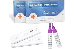 Helicobacter Pylori Stool 2 Test Kits, H. Pylori，h. Pylori Stool (Antigen)10-15 Minutes of Quick Home Testing, The Result is 