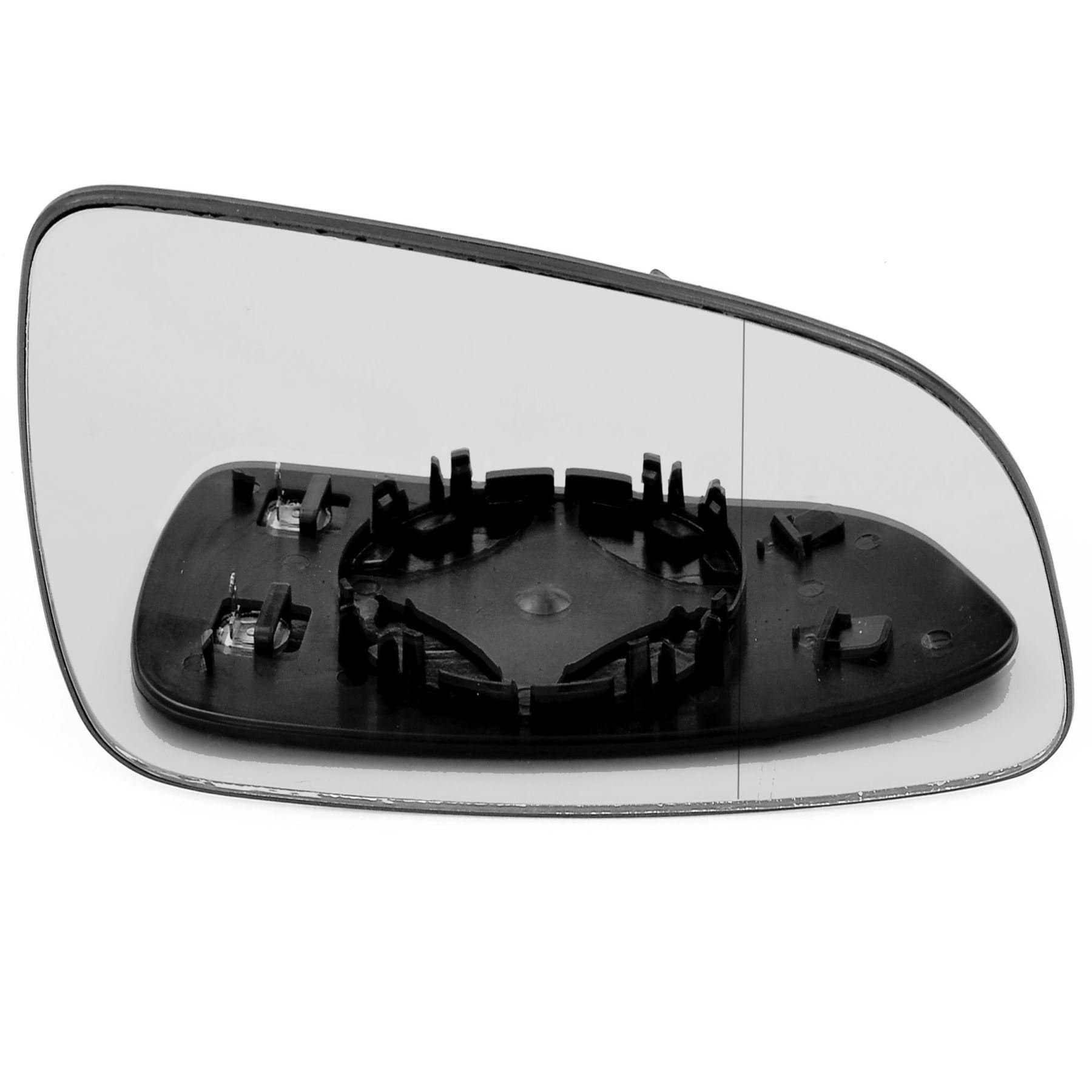 LT2CP Wing Mirror Glass Replacement for Vauxhall Astra MK5 (2004-2009) - Right Hand Side (Driver O/S) - Heated - Clip-On Style - High Clarity OE Quality