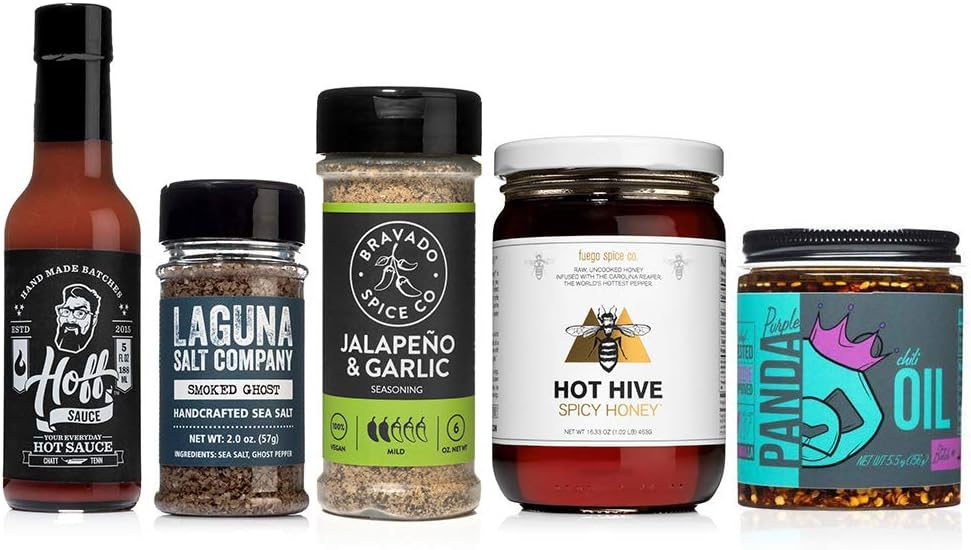 Spicy Box of Awesome Hot Sauce Gift Set