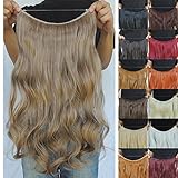 Secret Halo Hair Extensions Flip in Curly Wavy Hair Extension Synthetic Women Hairpieces 20