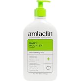 Amlactin Daily Nourish Body Lotion, 12% Lactic Acid, 14.1 oz | 12% lactic acid body lotion exfoliates and moisturizes dry skin to help reveal softer, smoother daily hydration.