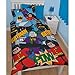 Lego DC Superheroes Batman Dynamic Single/US Twin Duvet Cover Set