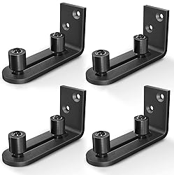 EaseLife Sliding Barn Door Bottom Floor Guide,Ball