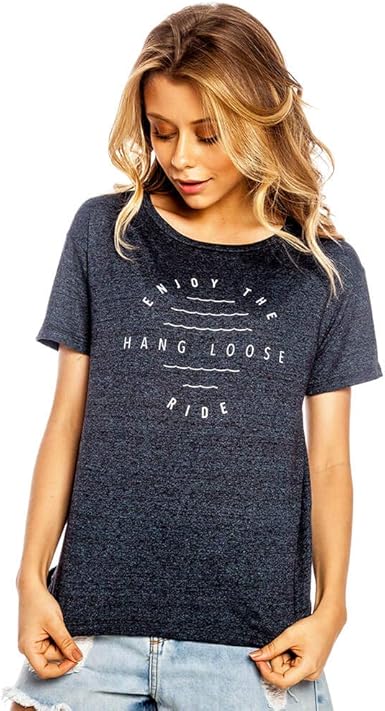 Camiseta feminina hang loose Clearance