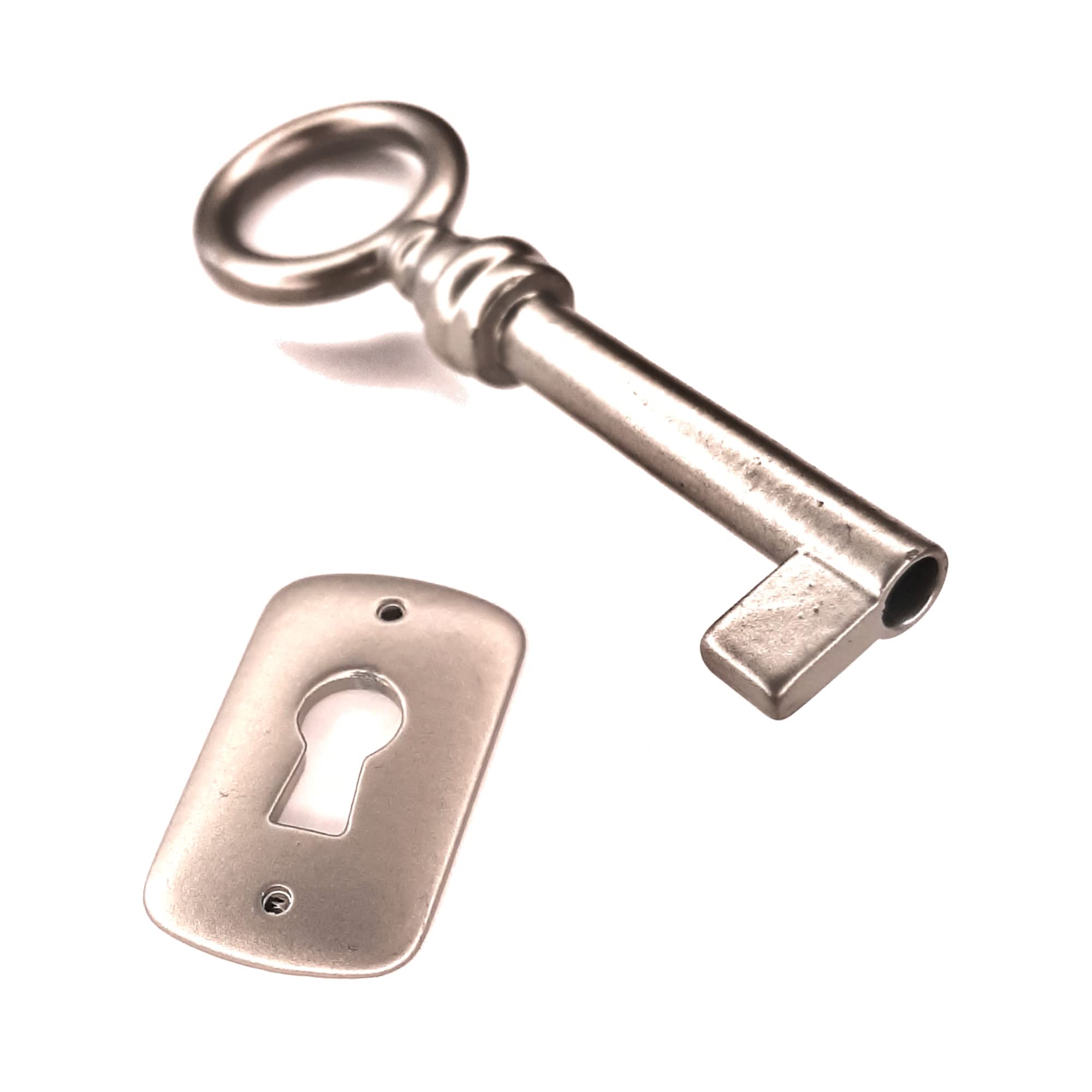 cyclingcolors CYC3666690020192 Furniture Key, Matt Nickel Plated