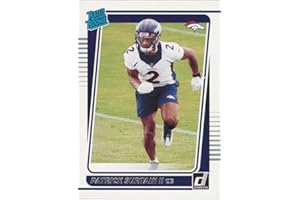 2021 Donruss #330 Patrick Surtain II Denver Broncos Rated Rookies NFL Football Card (RC - Rookie Card) NM-MT