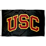 College Flags & Banners Co. USC Trojans Black Flag
