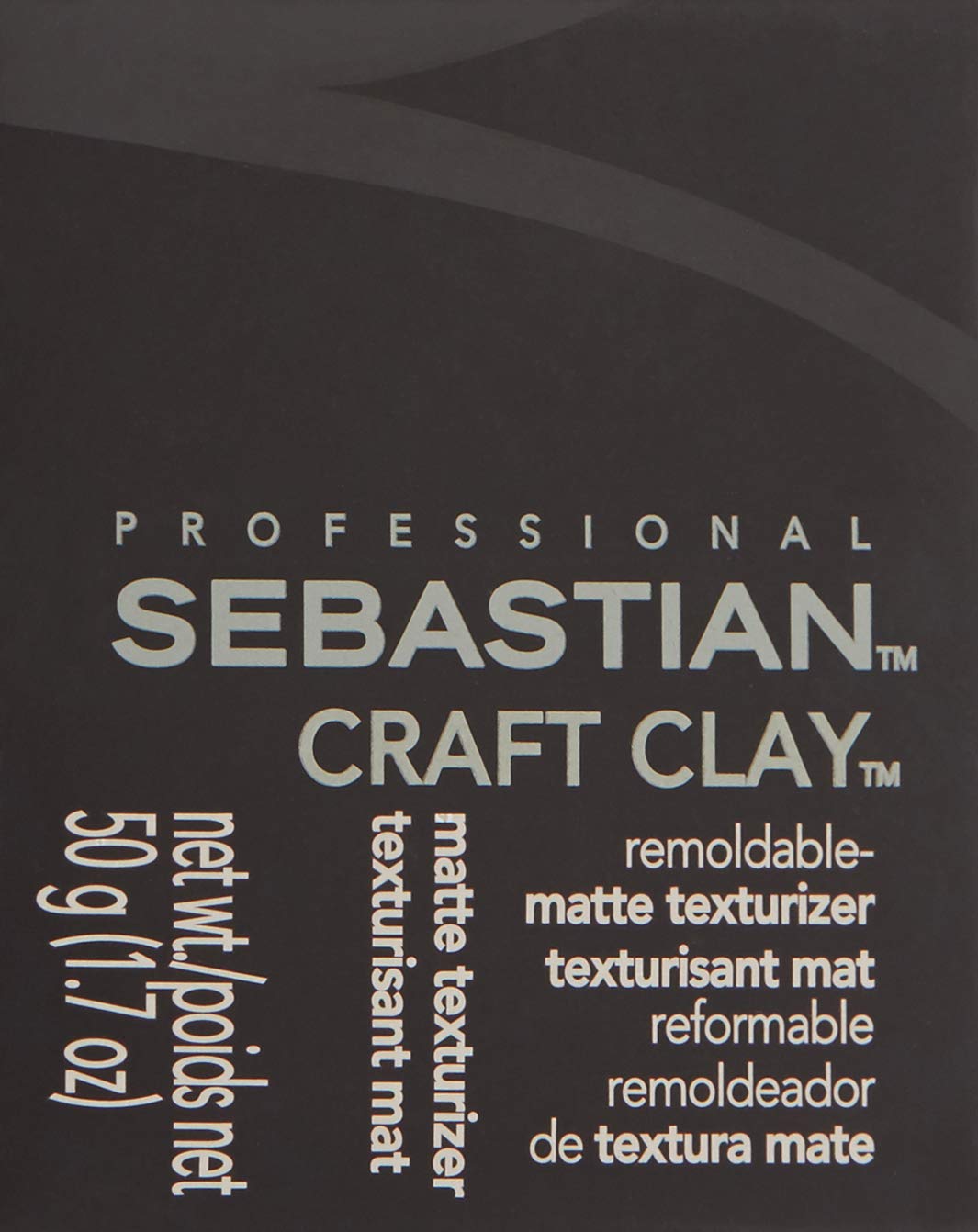 Sebastian Craft Clay, Remoldable Texturizing Hair Clay, 1.7 oz: Premium Beauty
