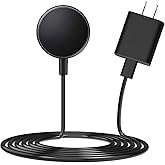 Watch Charger Compatible for Samsung Galaxy Watch 8/8 Classic,7/6/Ultra, 5/5 Pro/4/4/6 Classic/3/Active 2/Active 1, Magnetic Wall Fast Charging Adapter & Cable, Magnetic Wireless Charging Cable 3.3FT