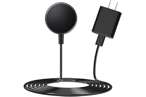 LILIBIN Watch Charger Compatible for Samsung Galaxy Watch 8/8 Classic,7/6/Ultra, 5/5 Pro/4/4/6 Classic/3/Active 2/Active 1, Magnetic Wall Fast Charging Adapter & Cable, Magnetic Wireless Charging Cable 3.3FT