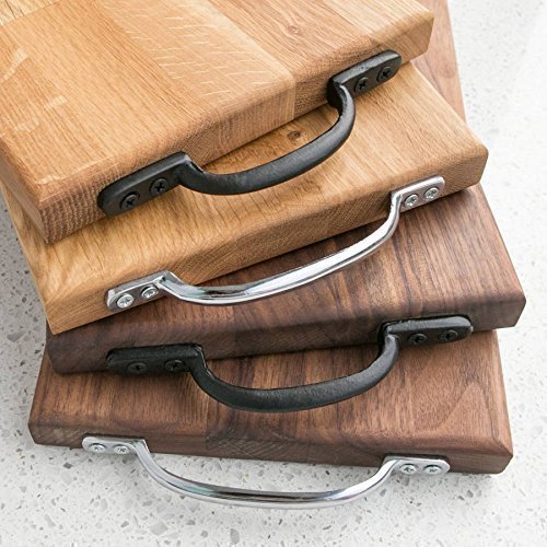 American Walnut Wood Serving Board/Personalized Wedding Anniversary Gifts/Personalized Wedding Gifts/Large Rustic Cheese Board/Unique Gifts for Wedding/Happy New Home - Thumbnail 2